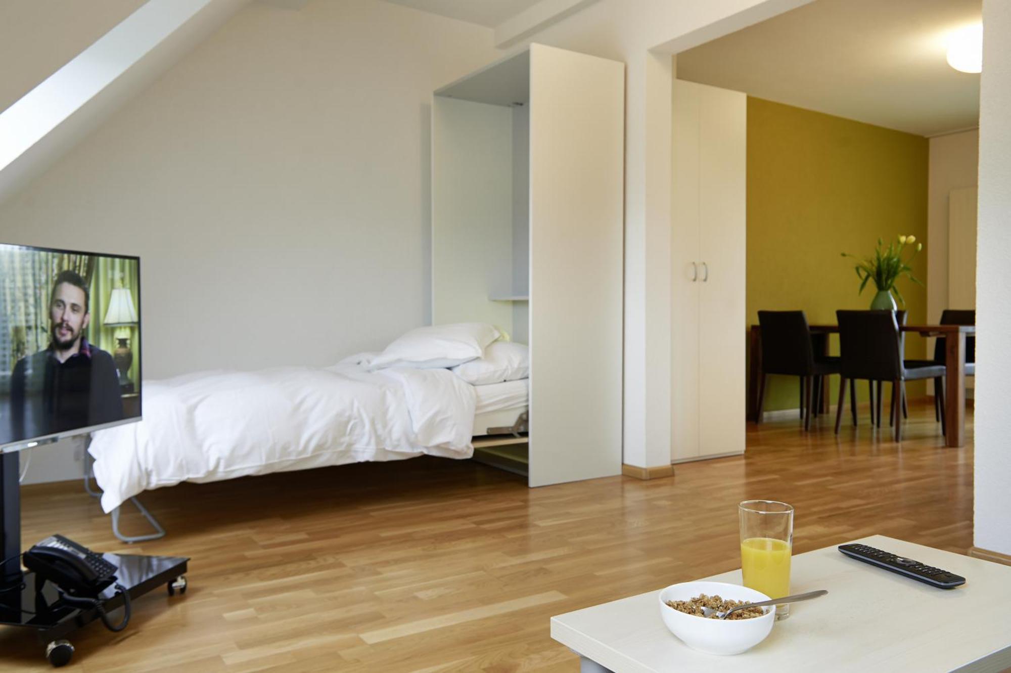 Residence Apartments By Hotel Du Commerce Basel Oda fotoğraf